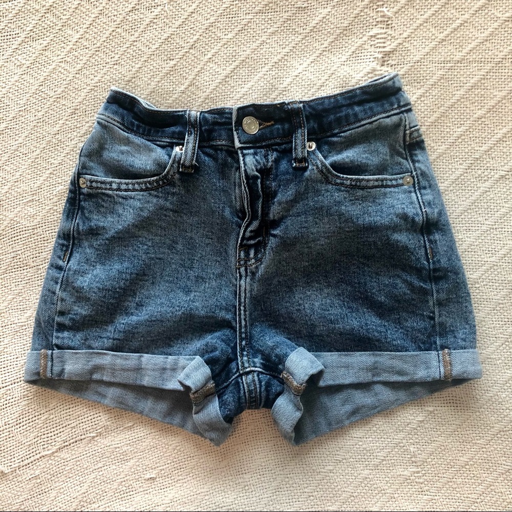 Wild Fable High Rise Roll Up Jean Shorts